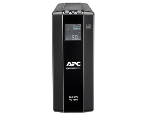 [BR1600MI] APC Back-UPS Pro 1600VA, 8 Outlets, AVR, LCD Interface