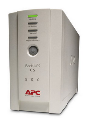APC BK500Ei BACK UPS CS 500VA - 300 Watts - 230V Interface Port USB/SERIAL / Stand by UPS