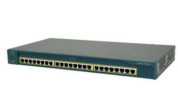 Cisco Catalyst 2950 Switch 2950C-24 24-Port 10/100 Fast Ethernet + 2-port 100Base-FX / Enhanced Image Software / Managed Switch / Rack Mount