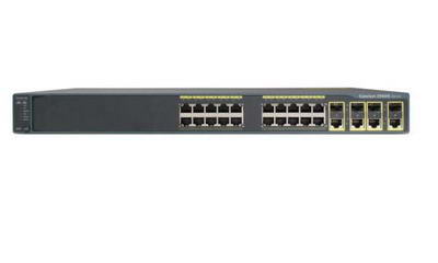 Cisco 2960G-24TC-L 24-Port 10/100/1000Base-T + 4-port SFP uplink / Managed Switch / LAN Base Software