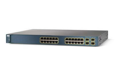 Cisco 3560G-24PS-E 24-Port 10/100/1000Base-T PoE + 4-SFP uplink / Managed Switch / IP Service Image