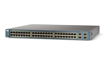 Cisco 3560G-48PS-E 48-Port 10/100/1000Base-T PoE + 4-SFP uplink / Managed Switch / IP Service Image