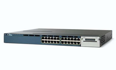 Cisco 3560X-24P-S 24-Port 10/100/1000Base-T Power over Ethernet Plus (PoE+) 370W / 4x1G - 2x10G Modular uplink / Managed Switch