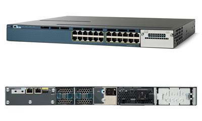 Cisco 3560X-24T-S 24-Port 10/100/1000Base-T / 4x1G - 2x10G Modular uplink / Managed Switch