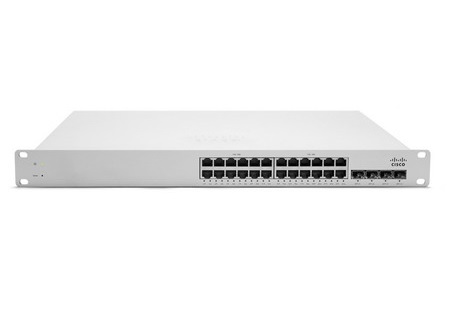 Cisco Meraki MS220-24P-HW : Cloud-Managed Layer-2 24 Port Gigabit PoE Switch