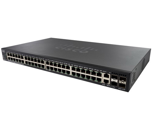 [SG350X-48P-K9-EU] Cisco SG350X 48-Port Gigabit PoE+ 382W Stackable Managed Switch