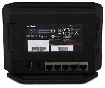 D-Link DIR-685 Wireless-N Router Back View