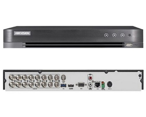 Hikvision iDS-7216HQHI-M1/S 16-Channel 1080p H.265 AcuSense DVR / 1 HDD