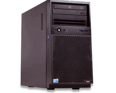 Lenovo System x3100 M5 (5457IA1) Tower Server Intel Xeon E3-1220 v3 , 4GB UDIMM, 1x1TB SS ,4x3.5-in HDD bays