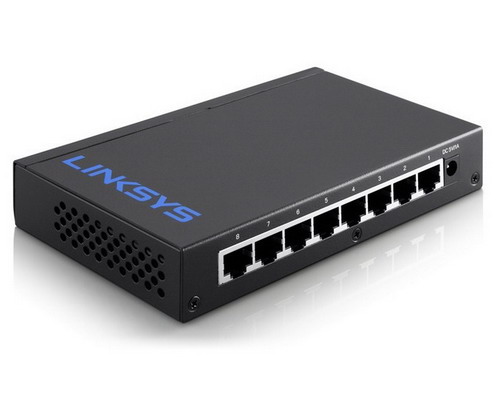 Linksys LGS108 8-Port Desktop Gigabit Switch