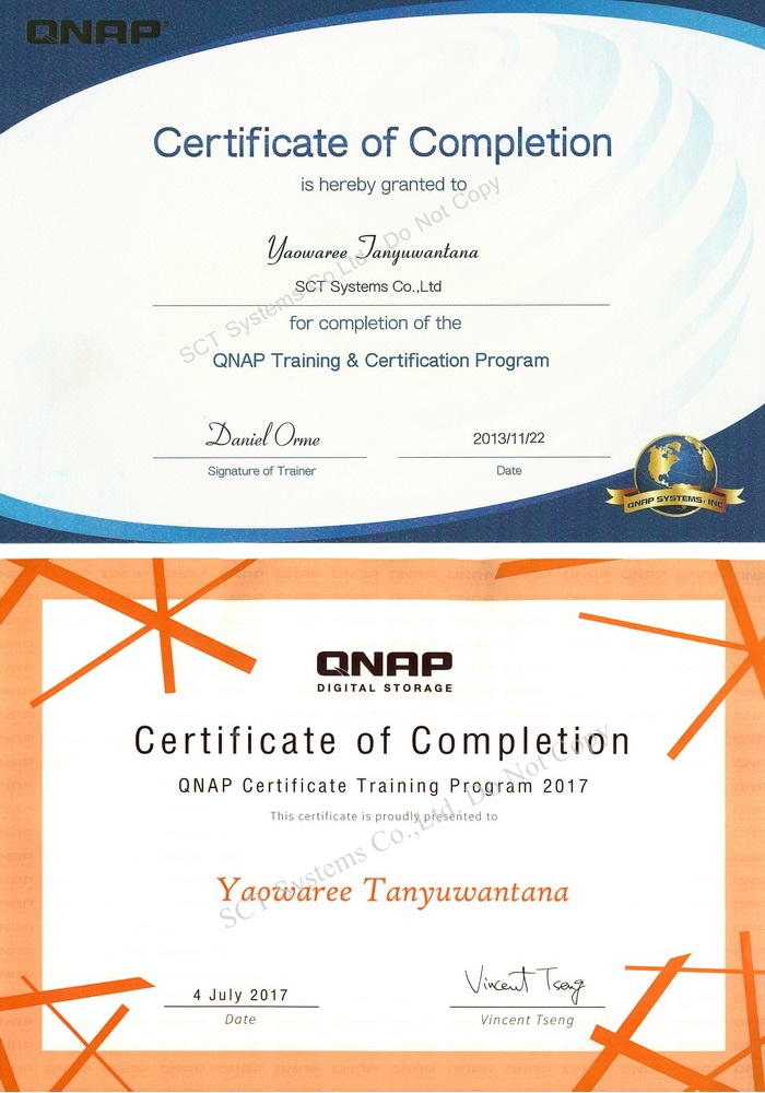 QNAP Certified Sales and Service