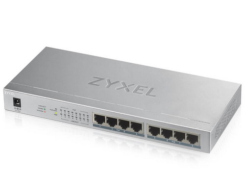 [GS1008HP] Zyxel 8-Port GbE Unmanaged PoE Switch