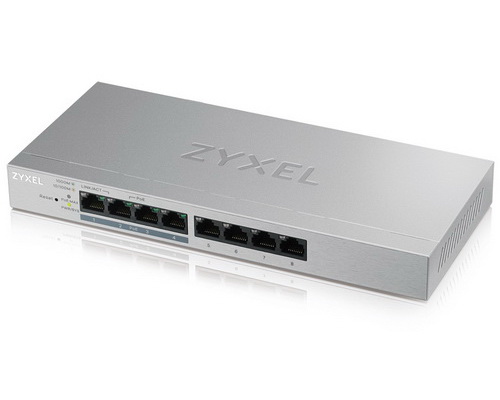 [GS1200-8HPV2] Zyxel 8-Port Web Managed PoE Gigabit Switch