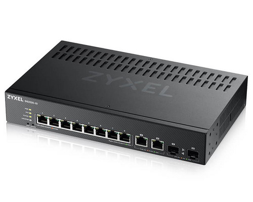 [GS2220-10] Zyxel 8-port GbE L2 Switch with GbE Uplink