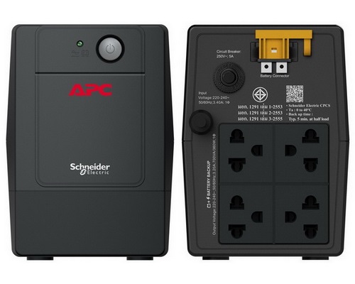 [BVG1600I-MSN] APC Easy UPS 1600VA / 900W Tower, 230V, 4 NEMA UNIVERSAL Outlets, AVR