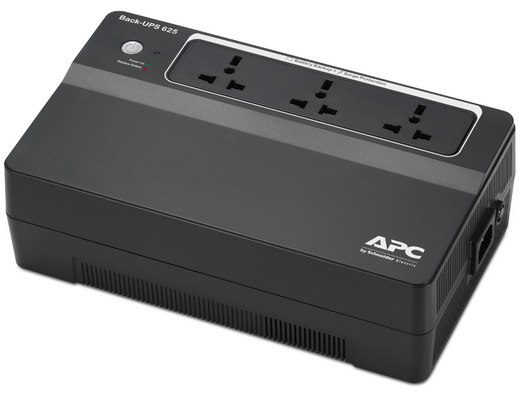 [BX625CI-MS] APC Back-UPS 625VA, 230V, AVR, floor, 3 universal outlets