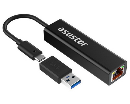 ASUSTOR AS-U2.5G2 2.5Gbe USB Network Dongle