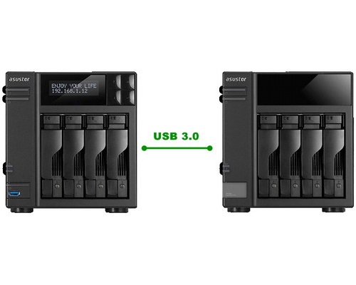 ASUSTOR AS6004U NAS Storage Capacity Expander