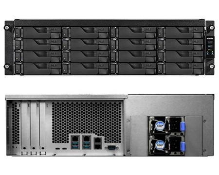 ASUSTOR AS7116RDX LOCKERSTOR 16R Pro Intel Xeon Quad-Core Rackmount NAS