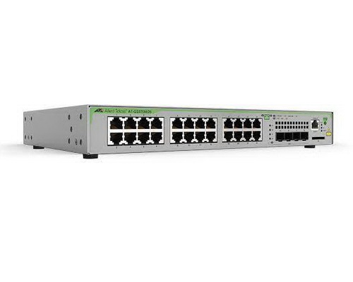 [AT-GS970M/28-10] Allied Telesis 28 Port Gigabit Layer 3 Lite Managed Switch