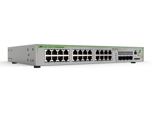 [AT-GS970M/28PS-10] Allied Telesis 28 Port Gigabit PoE+ Layer 3 Lite Managed Switch