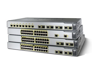 Cisco Catalyst Express 520-24PC 24-Port 10/100 (PoE) and 2-Port 10/100/1000Base-T or SFP uplinks / Managed Switch / Rack Mount