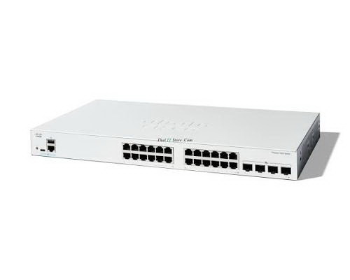 Cisco Catalyst C1200-24T-4X 24 Gigabit Ethernet ports + 4x 10 Gigabit SFP+ Managed Switch