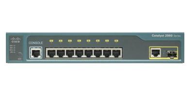 Cisco Catalyst 2960G Gigabit Switch WS-C2960G-8TC-L 7-Port 10/100/1000 + 1-Port SFP / LAN Base Software / Managed Switch