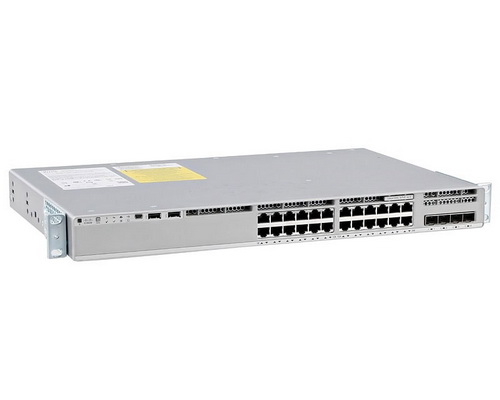 [C9200L-24P-4G-E] Cisco Catalyst 9200L 24-port PoE+ 4x1G uplink Switch, Network Essentials