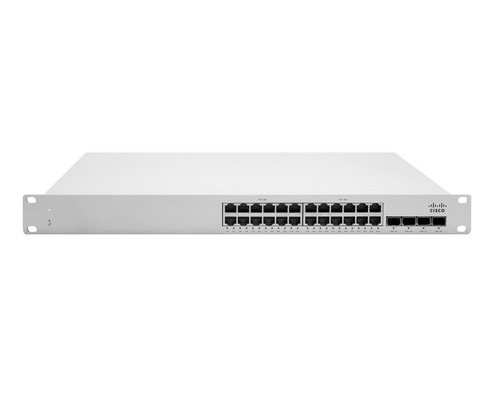 Cisco Meraki MS225-24P-HW : Cloud-Managed Layer-2 24 Port Gigabit 370W PoE Switch