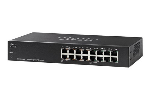 Cisco SG110-16HP 16-Port PoE Gigabit Unmanaged Switch