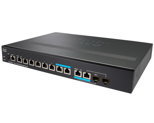 Cisco SG350-8PD-K9-EU 8-port Gigabit PoE Managed Switch / 124W power budget