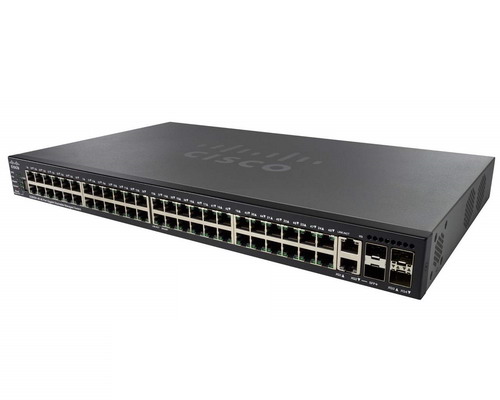 Cisco SG550X-48MP-K9-EU 48-Port Gigabit PoE Stackable Managed Switch / 740W power budget