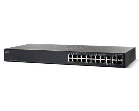 Cisco SRW2016-K9-EU (SG300-20) Small Business 300 Series 20-port Gigabit Managed Switches