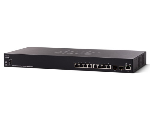 [SX350X-08-K9-EU] Cisco SX350X 8-Port 10GBase-T Stackable Managed Switch