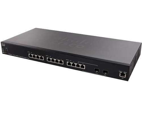 [SX350X-12-K9-EU] Cisco SX350X 12-Port 10GBase-T Stackable Managed Switch