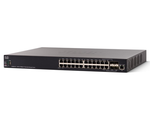 [SX350X-24-K9-EU] Cisco SX350X 24-Port 10GBase-T Stackable Managed Switch