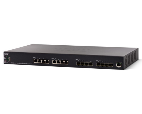 [SX550X-16FT-K9-EU] Cisco SX550X 8-Port 10GBase-T + 8-Port 10G SFP+ Stackable Managed Switch