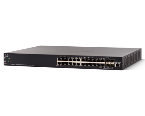 [SX550X-24-K9-EU] Cisco SX550X 24-Port 10GBase-T Stackable Managed Switch