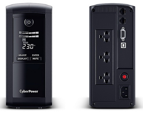 [VP700ELCD] CyberPower Line-interactive UPS 700VA/390W