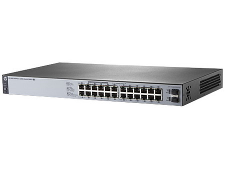 HP 1820-24G-PoE+ (185W) Switch (J9983A) 24-Port Web Managed Gigabit Switch + 2-Port SFP 100/1000 Mbps