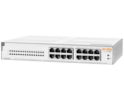 [R8R48A] Aruba 1430 16G PoE 124W Switch