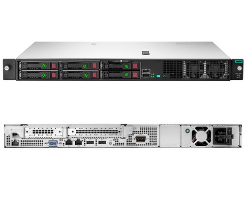 [P17081-B21] HPE ProLiant DL20 Gen10 E-2236, 16GB-U, S100i, 2X 2TB, 2x500W RPS Performance Server