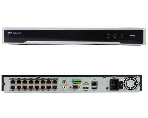 Hikvision DS-7616NI-K2/16P 4K NVR 16-channel (16 PoE) / 2 HDDs