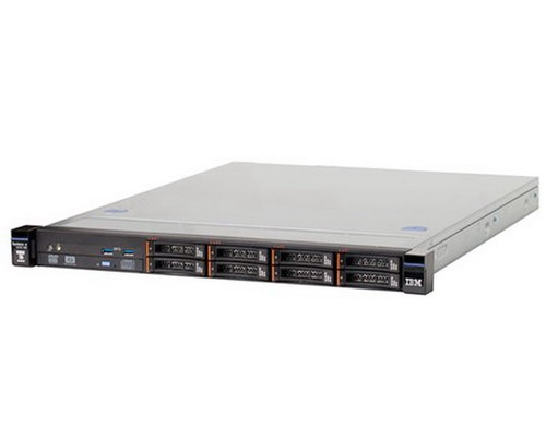 Lenovo System x3250 M5 (5458I4C) Rack Server / Intel Xeon E3-1220v3 3.1GHz/1600MHz 4C 80W / 1x4GB / 1 x 1TB 3.5” SS SATA / ServeRAID C100 / 300W fixed PSU