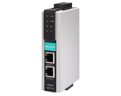 Moxa MGate MB3170 1-Port Advanced Modbus Gateway