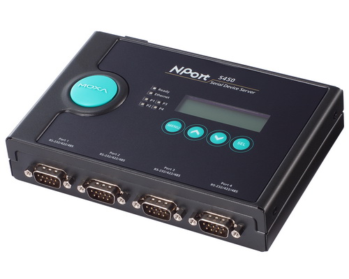 Moxa NPort 5450 4-port RS-232/422/485 Serial Device Server