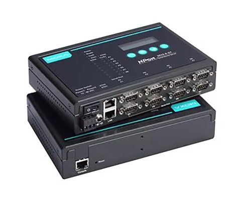Moxa NPort 5610-8-DT 8-port RS-232 Desktop Serial Device Server