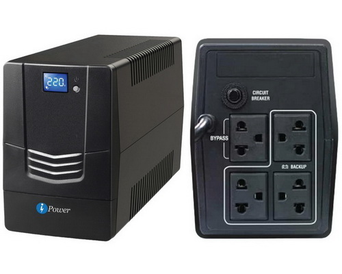 [ICT-800LCD] PowerMatic iPower 800VA/480W Line Interactive UPS