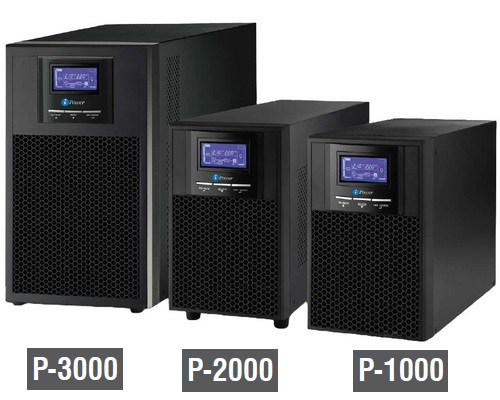 [P-3000] PowerMatic iPower P Series 3000VA/2700W True On-Line Double Conversion UPS